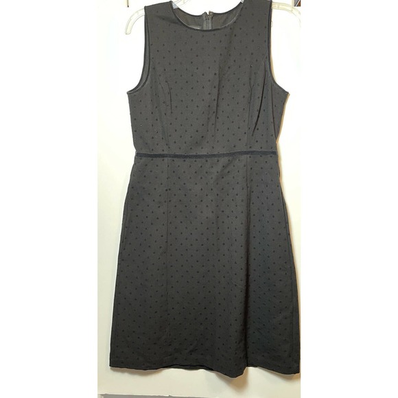 Talbots Dresses & Skirts - Talbot’s Ladies 6 Rayon Nylon Spandex Black On Black Dots Dress